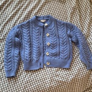 H&M Soft Blue Knit Sweater